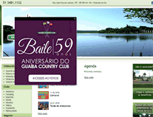 Tablet Screenshot of guaibacountryclub.com.br